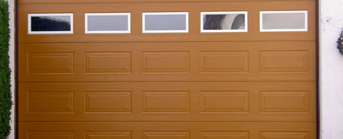 Nueva puerta de garaje seccional