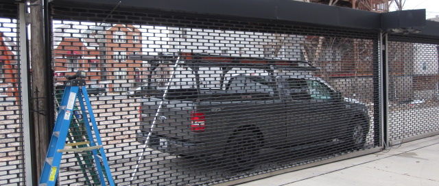 Puerta automatica enrollable