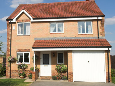 Puerta de garaje abatible