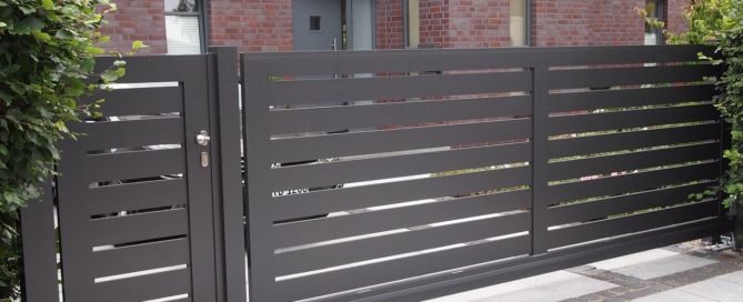 Calidad en la cancela de aluminio