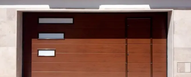 Sustitución de las puertas de garaje homologadas