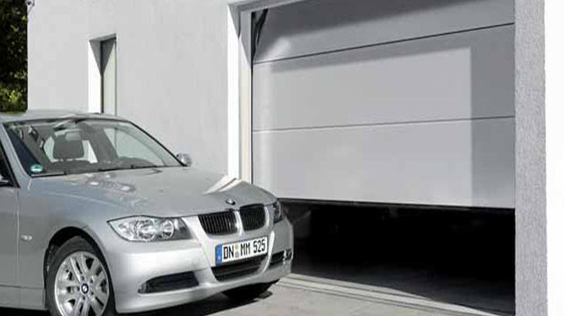 Puertas garajes seccionales de aluminio - Grupo Icara