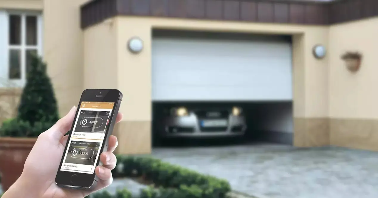 puerta garaje movil