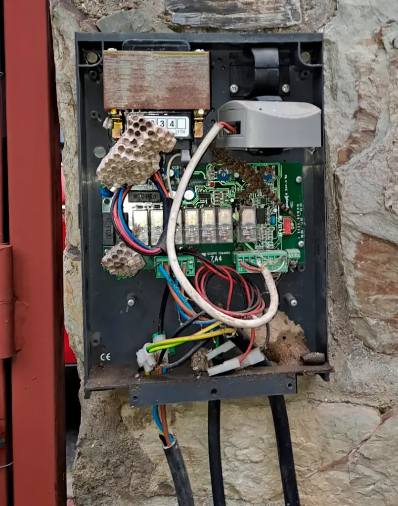 cuadro electrico averia