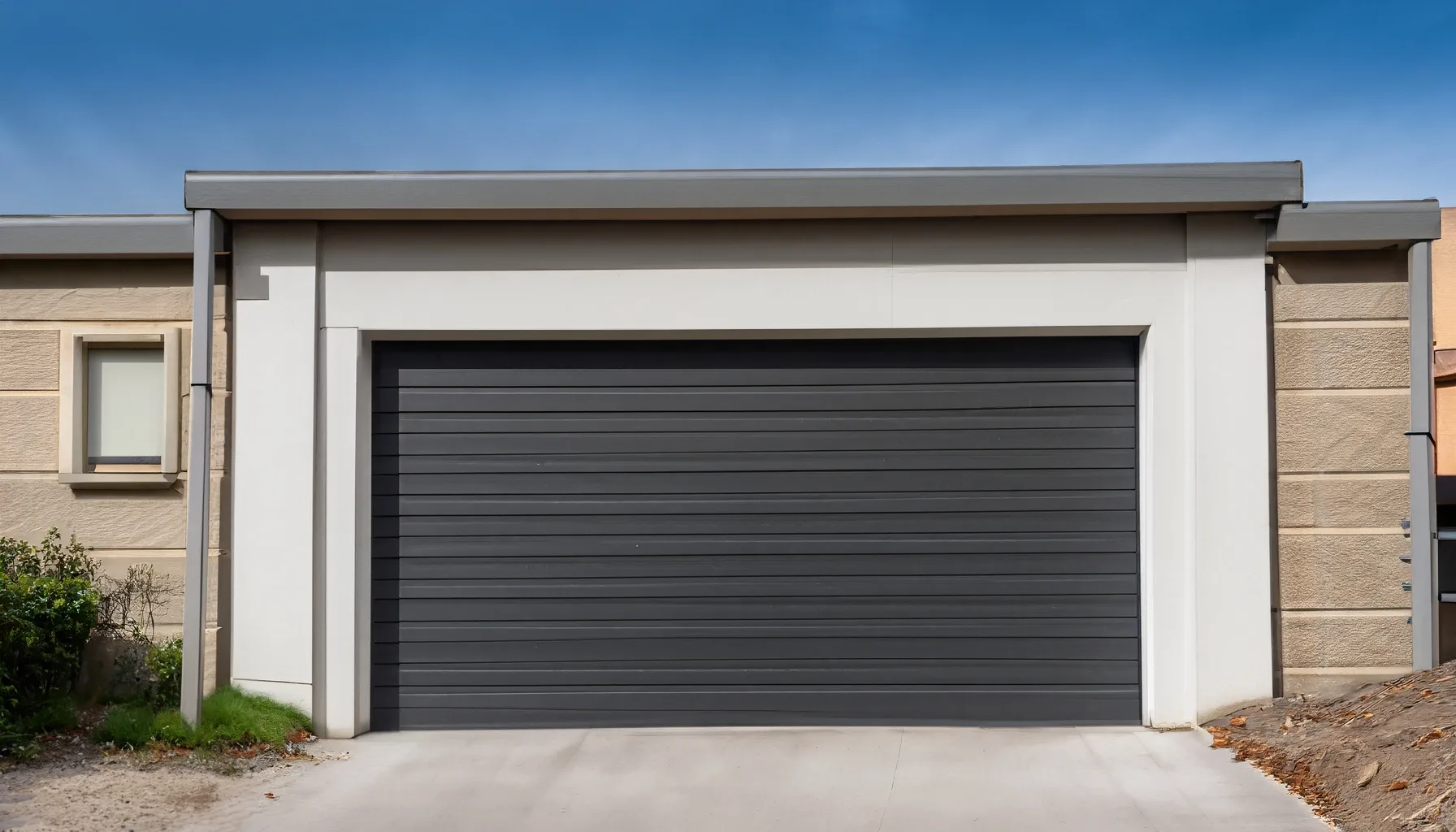 como se repara una puerta de garaje