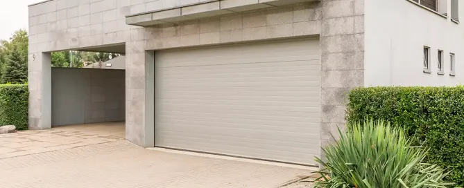 puertas garaje moderna