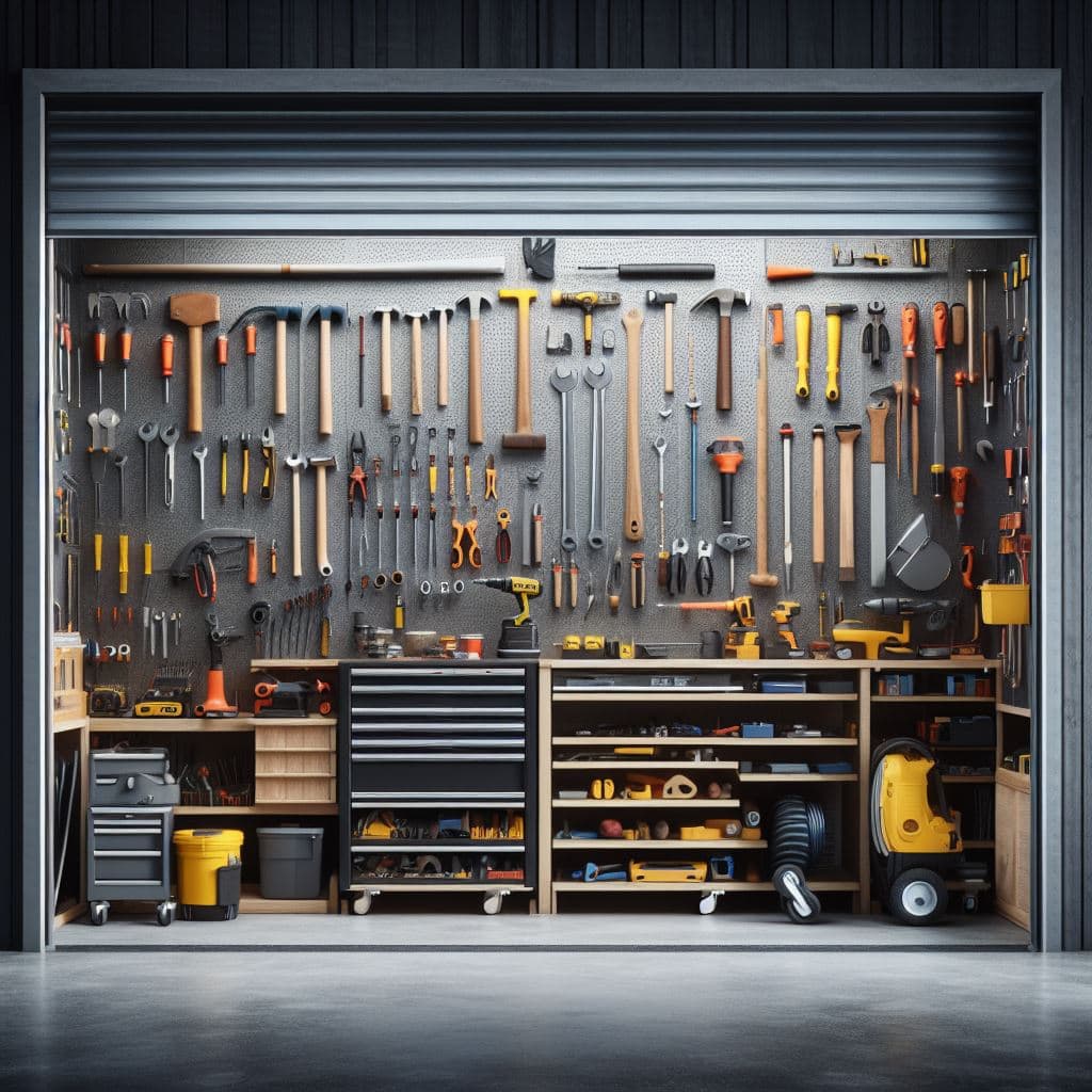 herramientas puertas de garaje