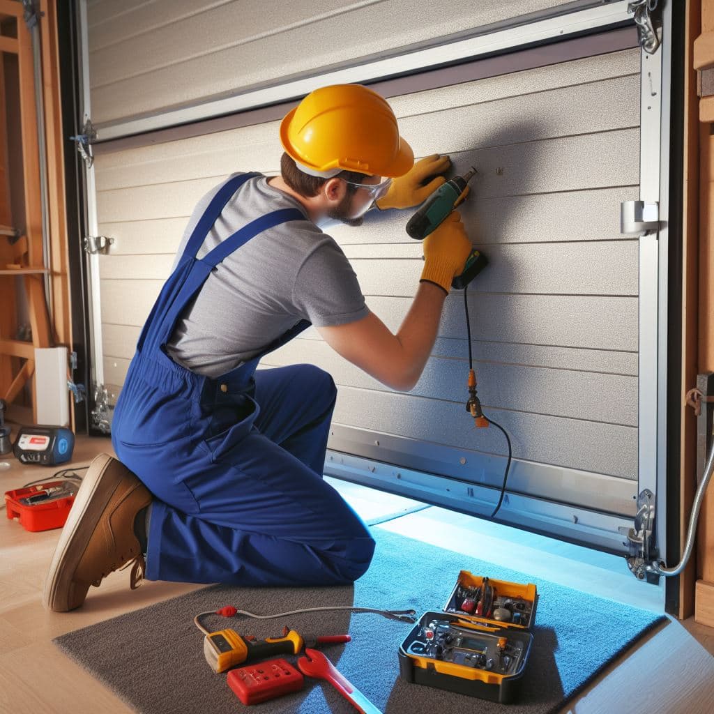 reparar paneles puertas de garaje 2