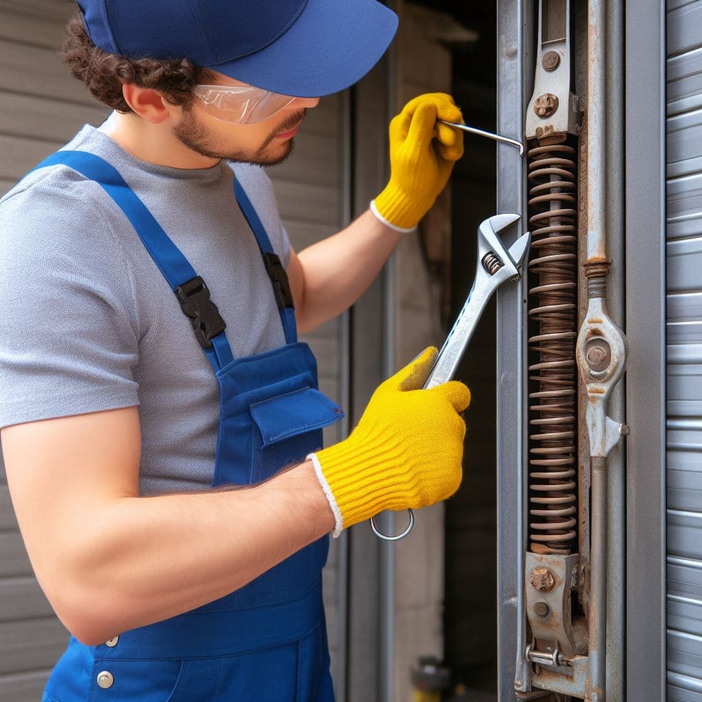 tecnico reparar puertas de garaje 8