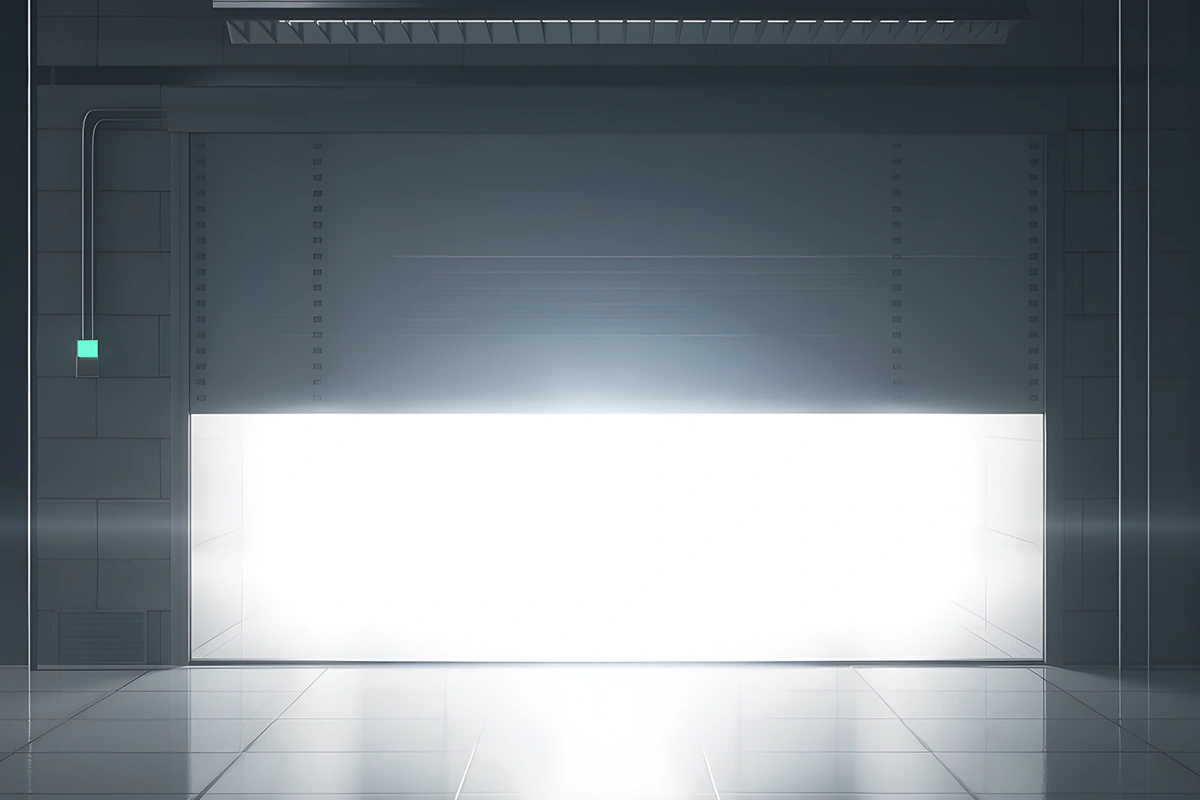 Cómo se repara una puerta automática