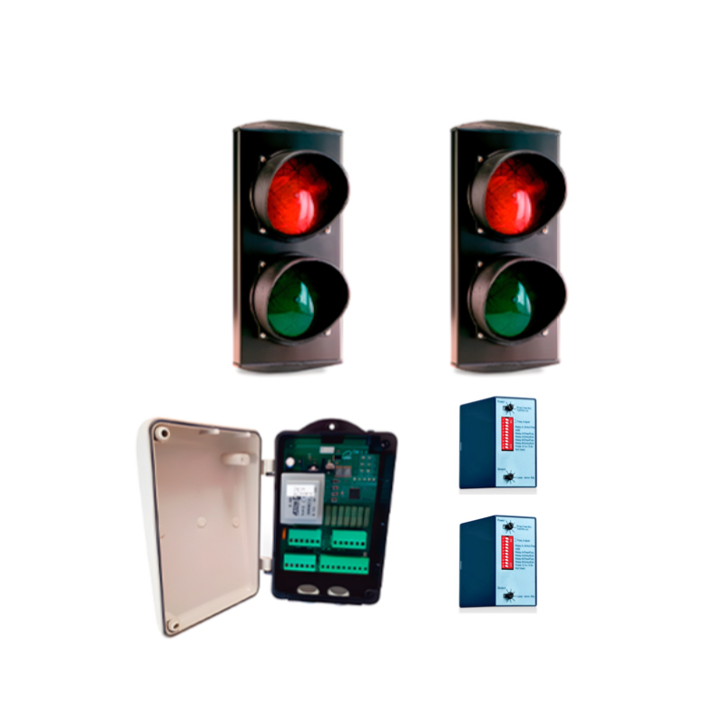 Kit semáforos LED para parking y garajes