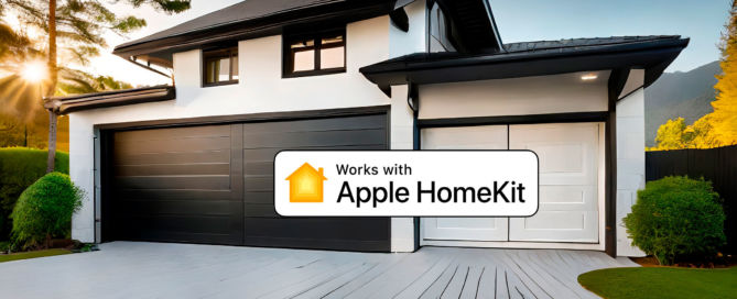 dispositivos para puertas de garaje apple home kit