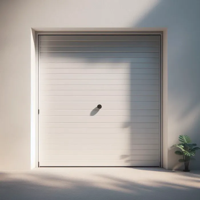 Puerta de garaje basculante Novil blanco 250 x 212.5 cm