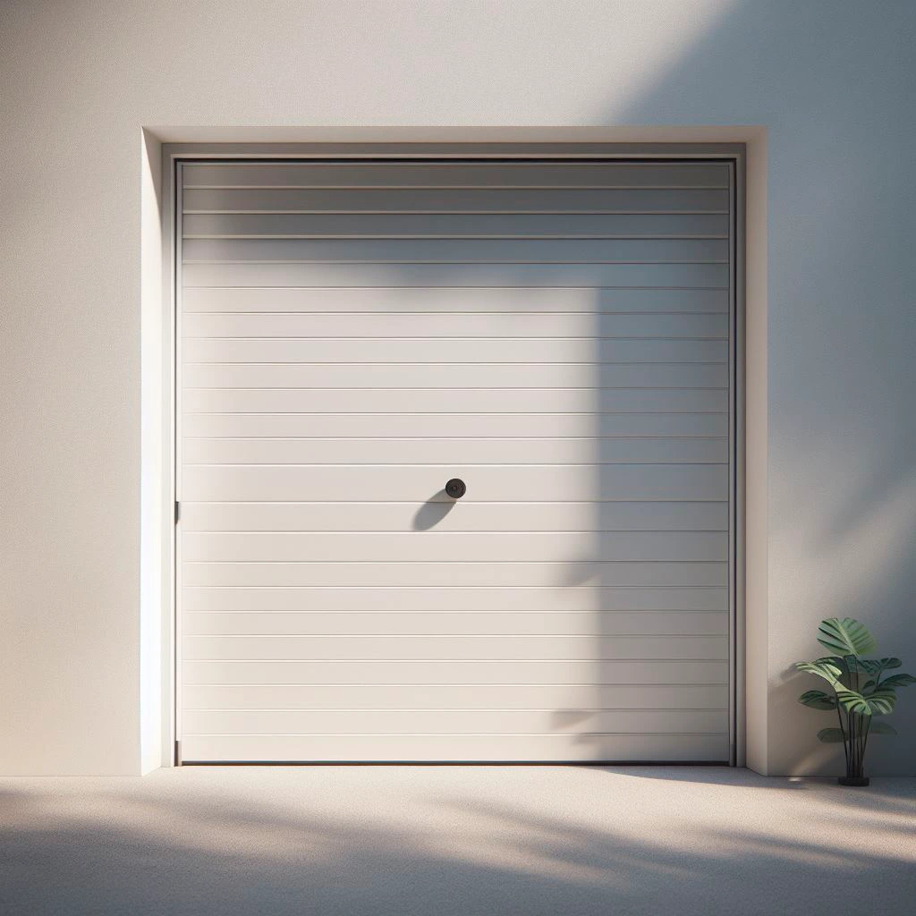 Puerta de garaje basculante Novil blanco 250 x 212.5 cm