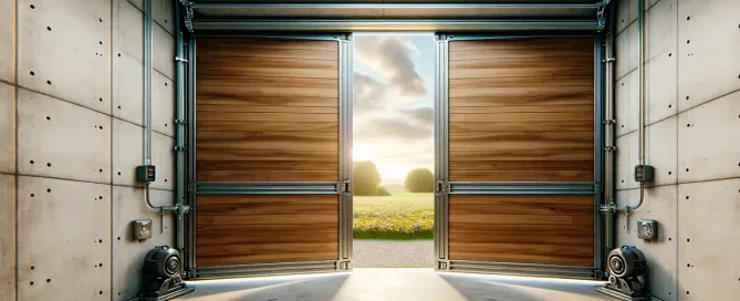 Cómo implementar soluciones sostenibles en puertas automáticas