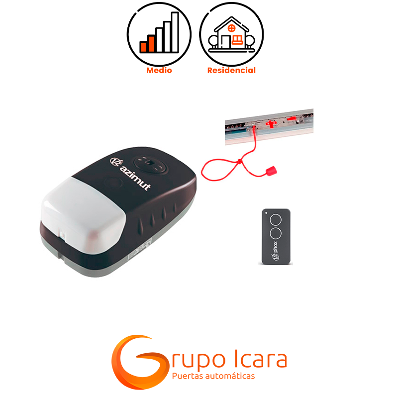 Kit motor V2 AZIMUT puertas seccionales y basculantes