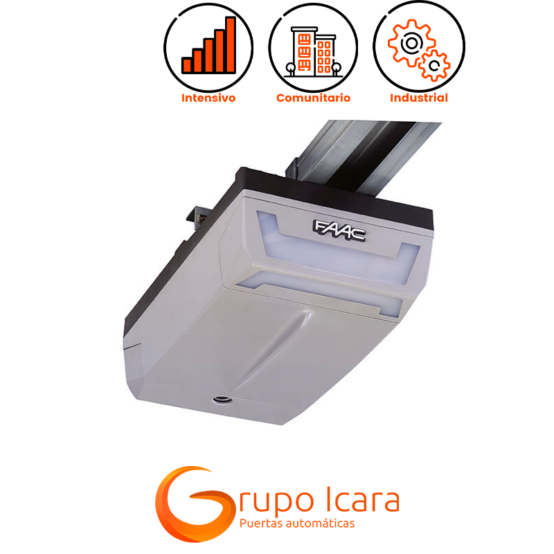 Motor FAAC D1000 puertas seccionales y basculantes