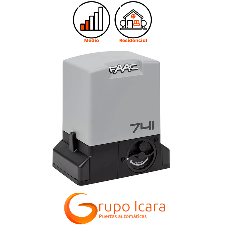 Motor FAAC 741 puertas correderas