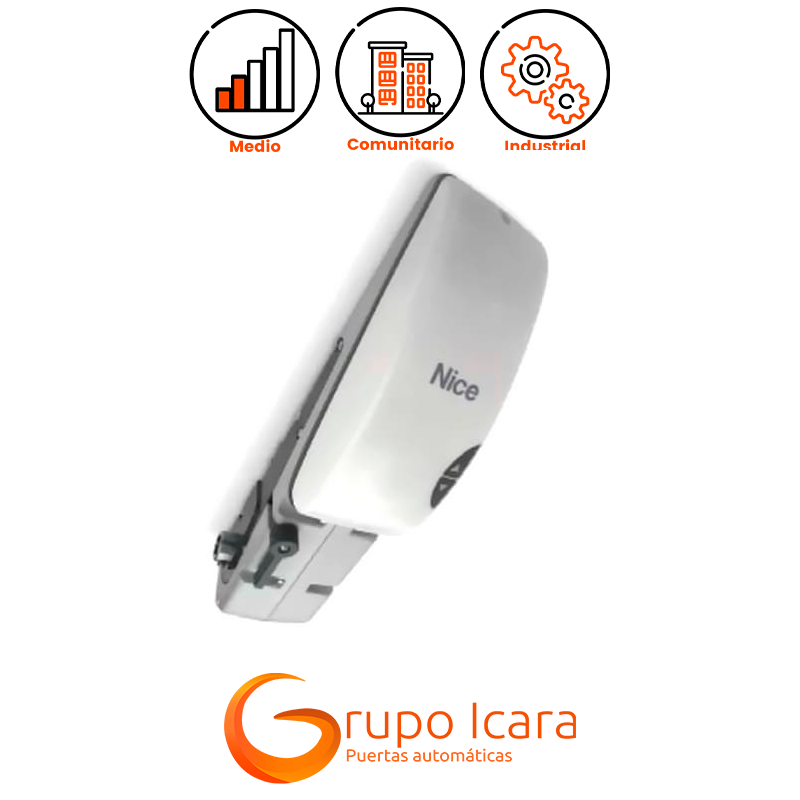 Motor Nice Ten puertas basculantes