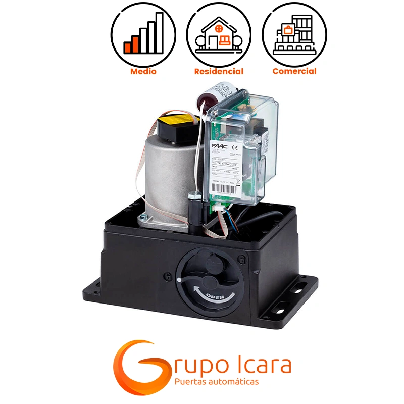 Cuadro de maniobras FAAC 740 D puertas correderas