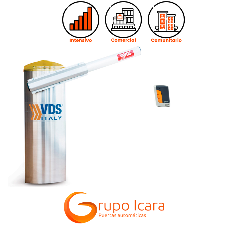 Kit de Barrera para Parking VDS Inox 6 M 24 V
