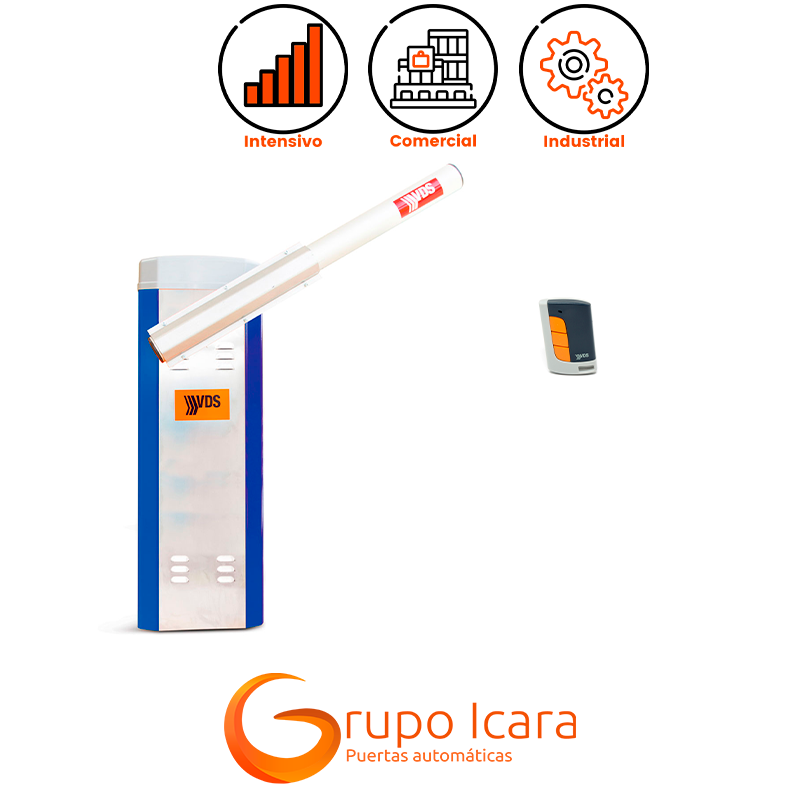 Kit barrera parking VDS ITALO super rápida 230 V uso intensivo