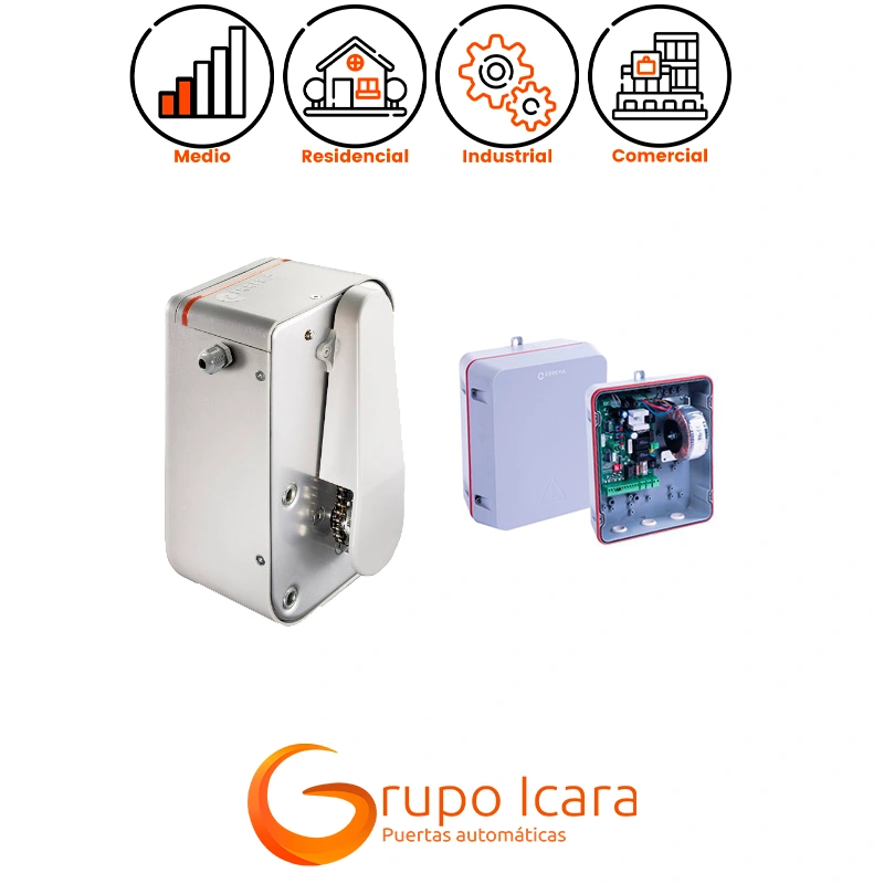 Kit motor Erreka Izar puertas seccionales y basculantes