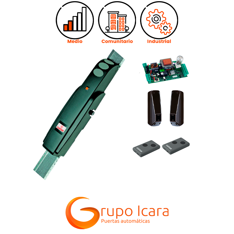 Kit motor Clemsa AB 10 BC puertas basculantes
