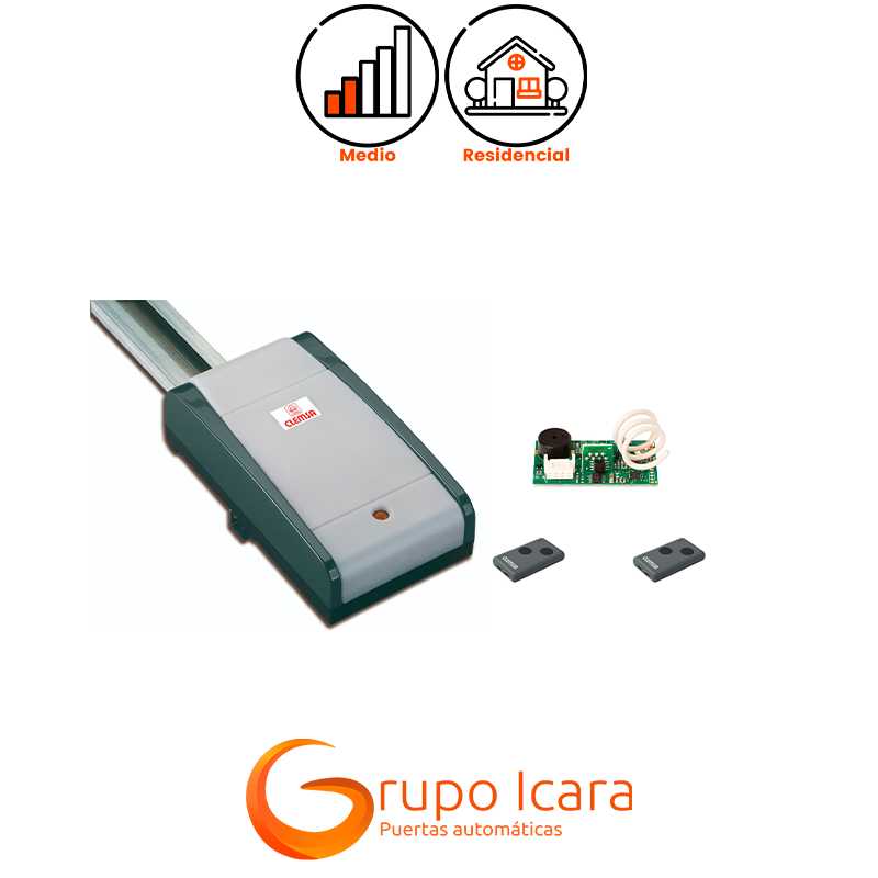 Kit motor Clemsa AS 60 puertas seccionales