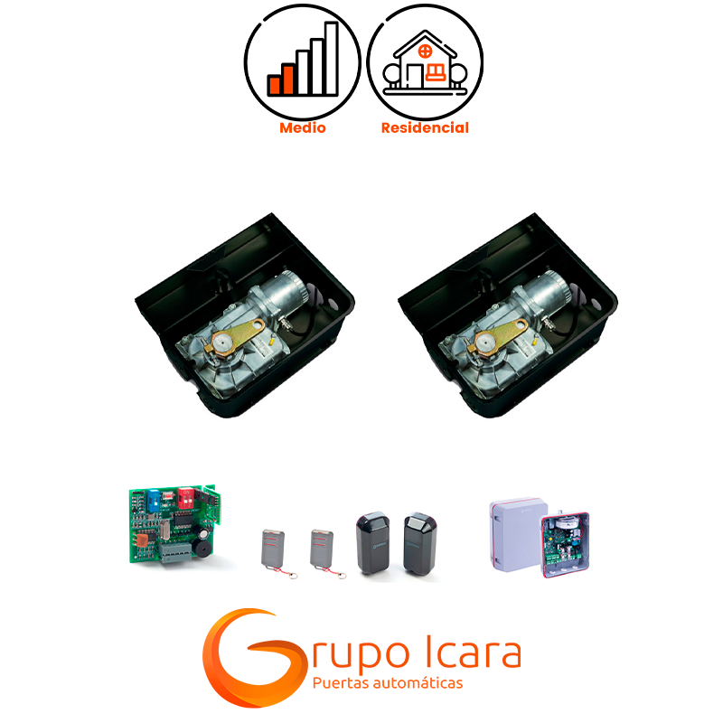 Kit motor Erreka Mole puertas batientes