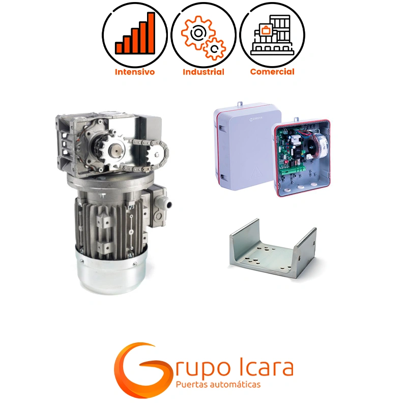 Kit de motor Erreka Sirius puertas seccionales y basculantes