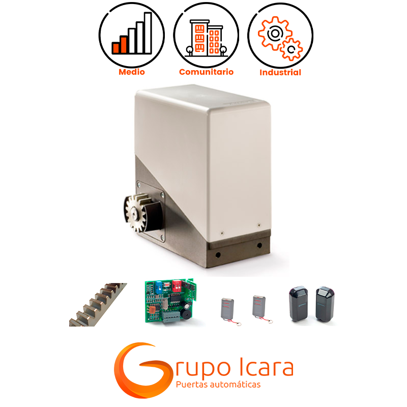 Kit motor Erreka Toro / Toro l puertas correderas