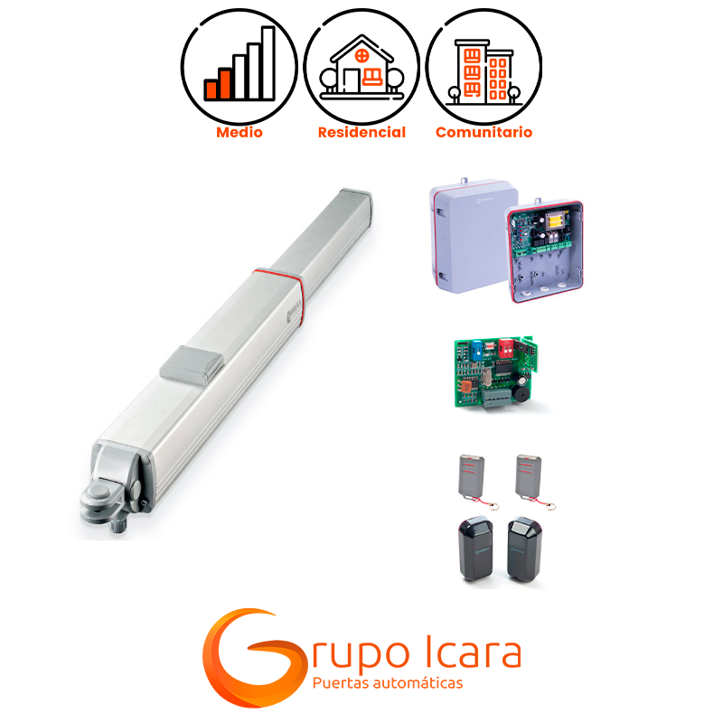 Kit motor Erreka VULCAN 4 puertas batientes