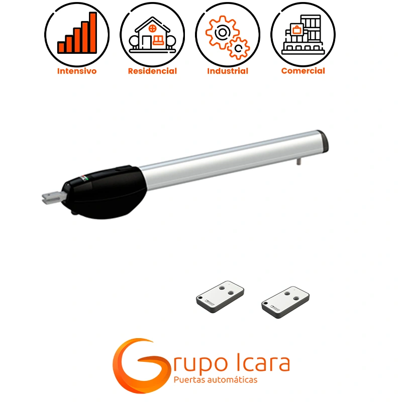 Kit motor ROGER BE20 puertas batientes