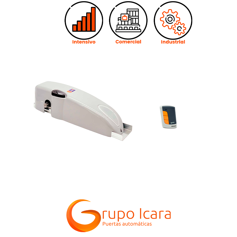 Kit motor VDS BASIC recto apertura interior puertas basculantes contrapesadas