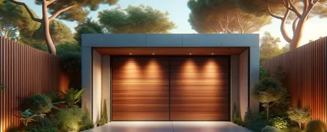 Ventajas y desventajas de las puertas seccionales de madera