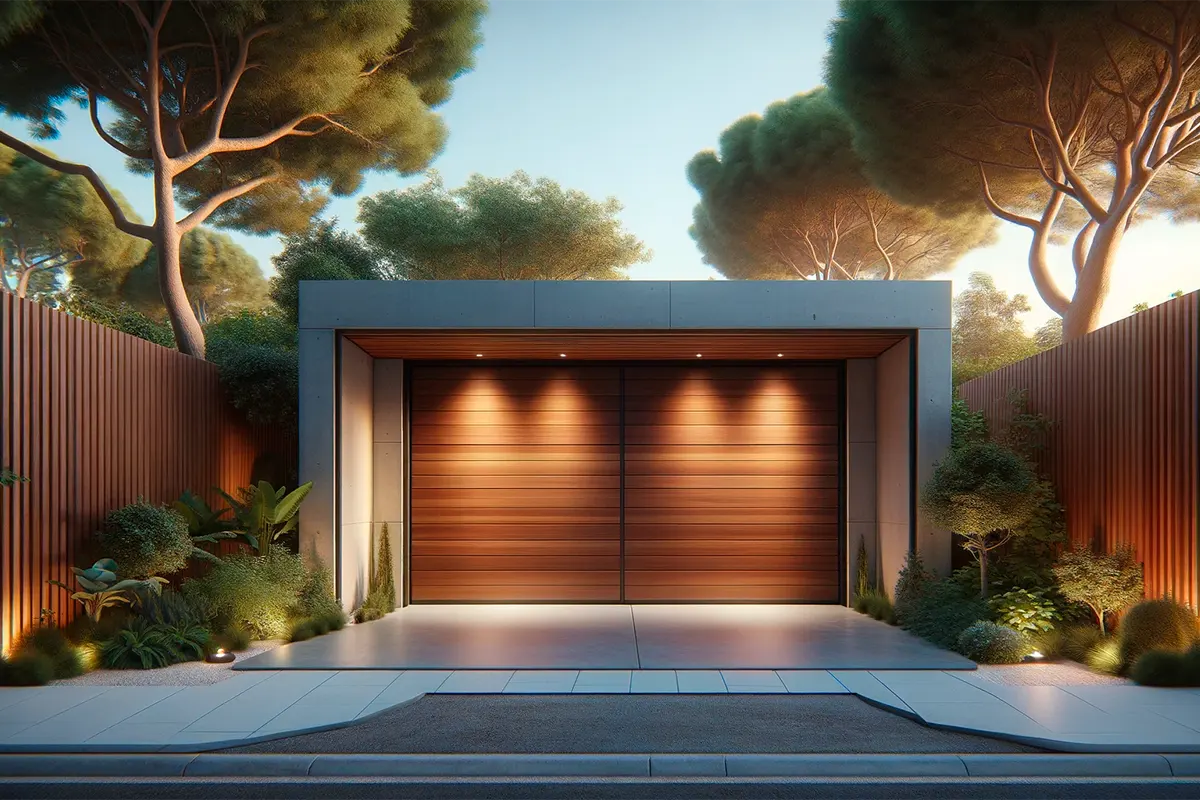 Ventajas y desventajas de las puertas seccionales de madera