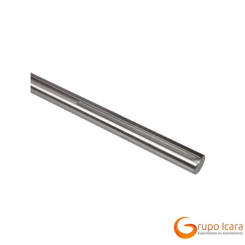 Eje macizo 25 mm puertas rápidas y seccionales industriales