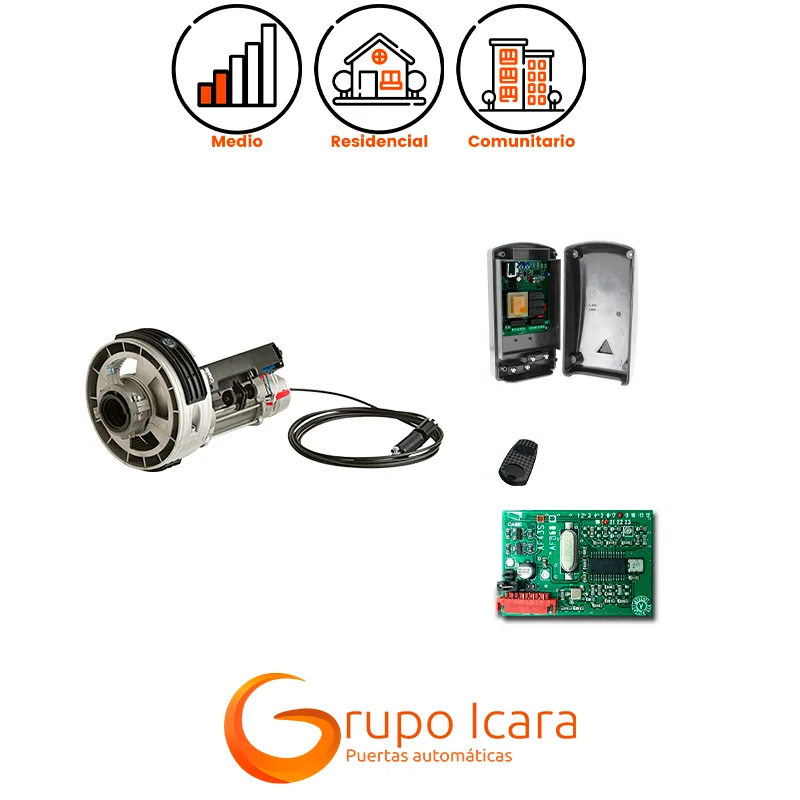 Kit motor CAME H4 puertas enrollables