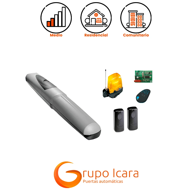 Kit motor CAME AXO 24 V puertas batientes