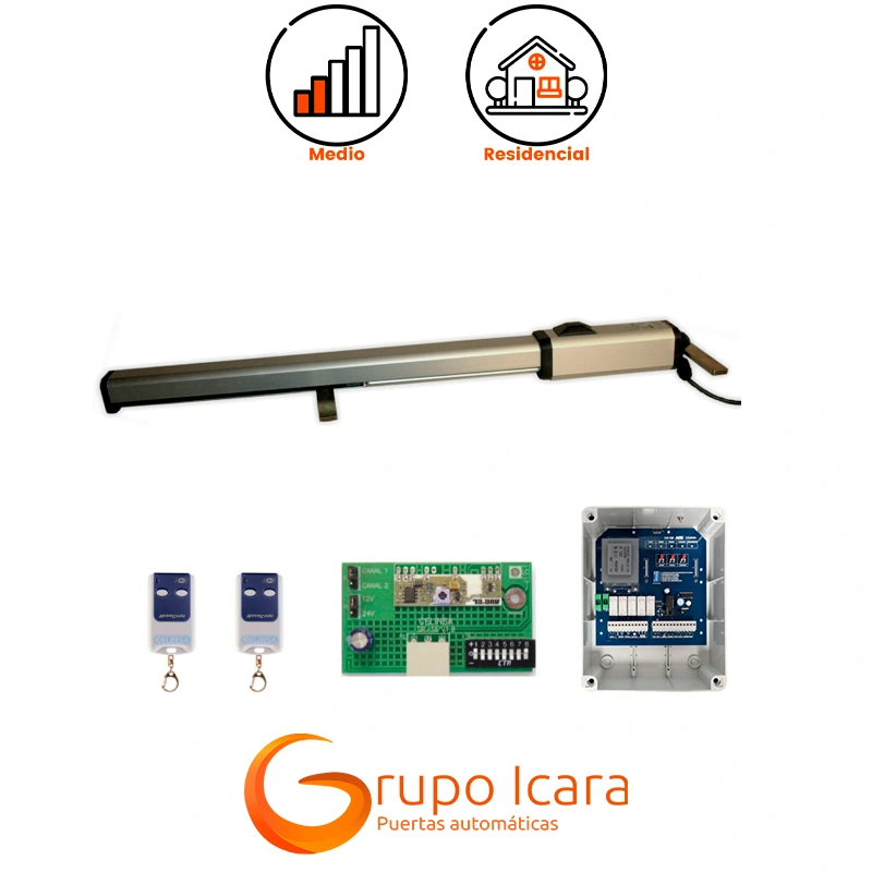 Kit de motor EUROPA puertas batientes 1 hoja