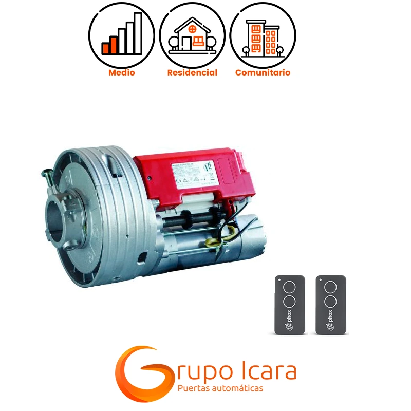 Kit motor V2 AGON puertas enrollables