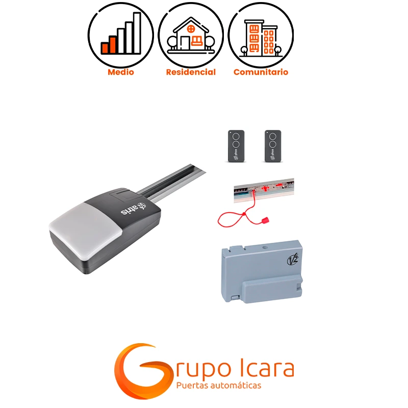 Kit motor V2 ATRIS para puertas seccionales