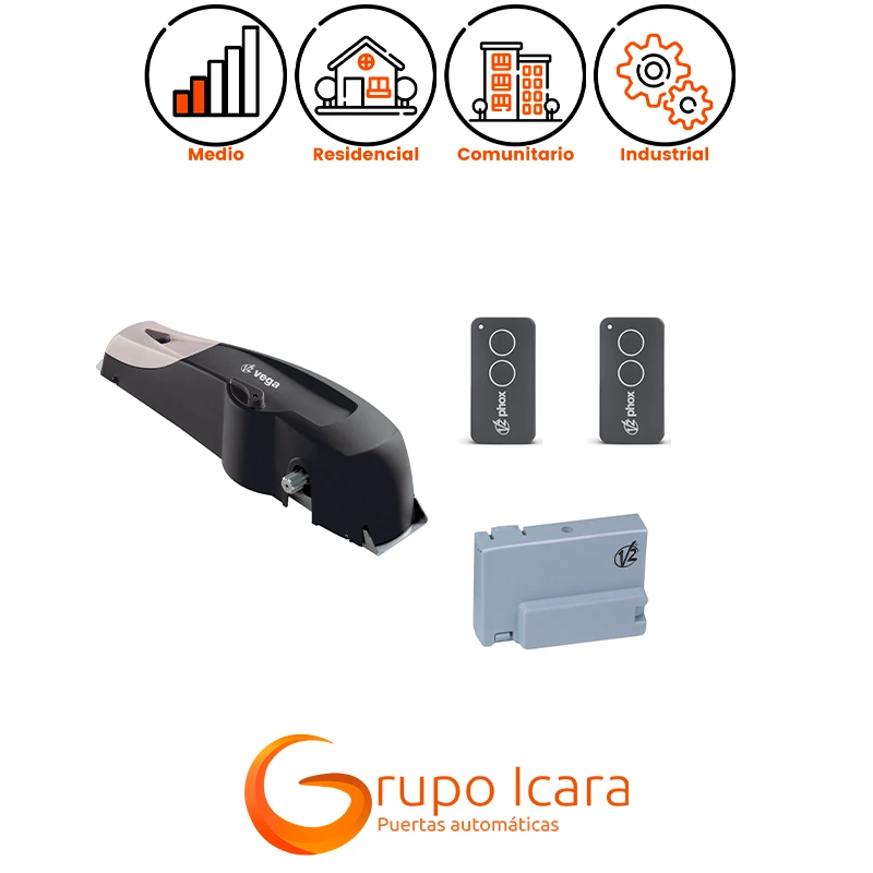 Kit motor V2 VEGA puertas basculantes