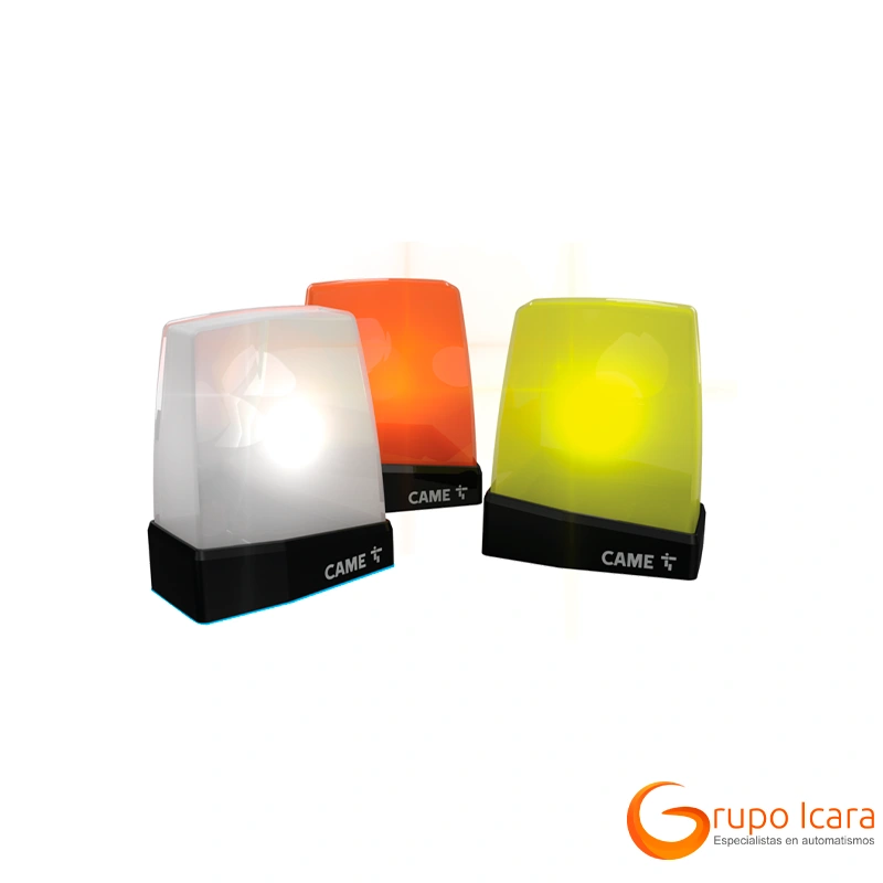 Lámpara destelleante CAME KRX para puertas de garaje
