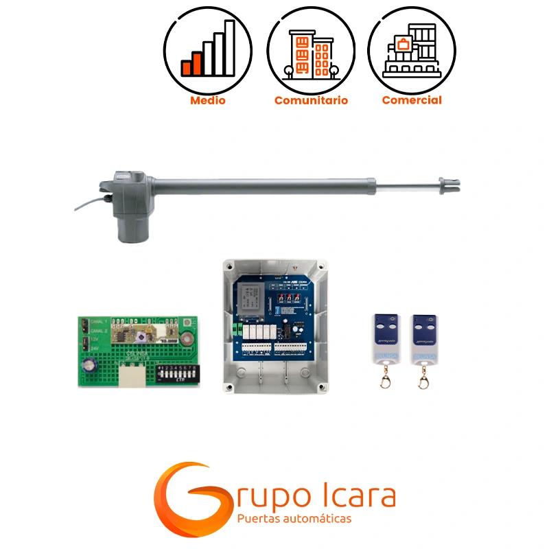 Kit motor Celinsa BILL puertas batientes 1 hoja