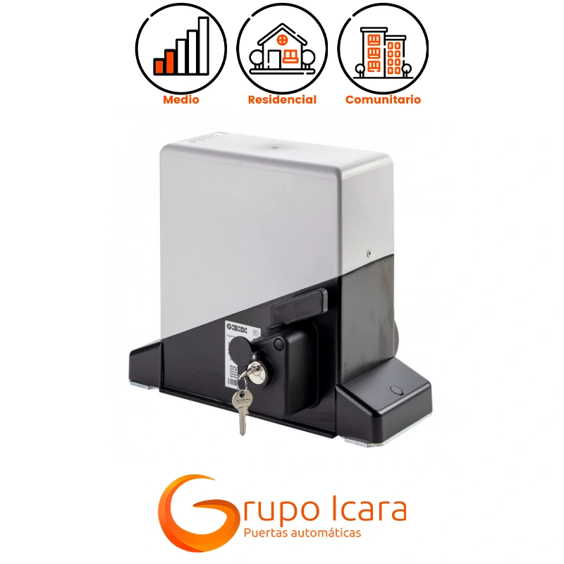 Motor GIBIDI PASS 840E puertas correderas