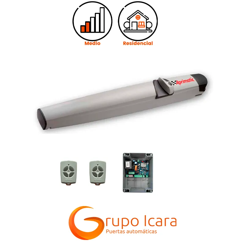 Kit motor Aprimatic SR 350 puertas batientes 1 hoja