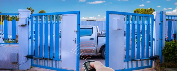 Tipos de motores para puertas de garaje batientes