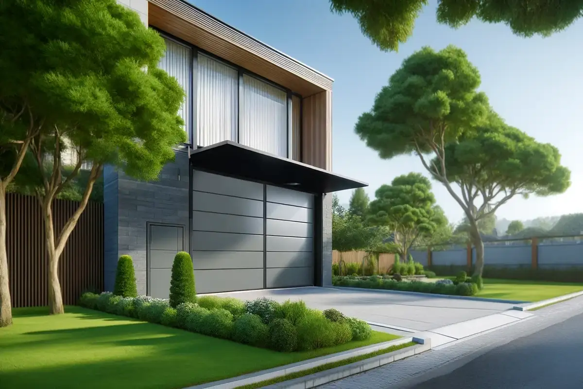 Integración de puertas batientes automáticas con sistemas domóticos